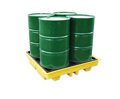 230L 4 Drum Spill Bund Spill Deck Pallet - TSSBP4L