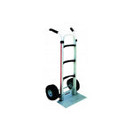 Magliner Curved Back Medium Handtruck with Double Grip Handle and Folding D Nose