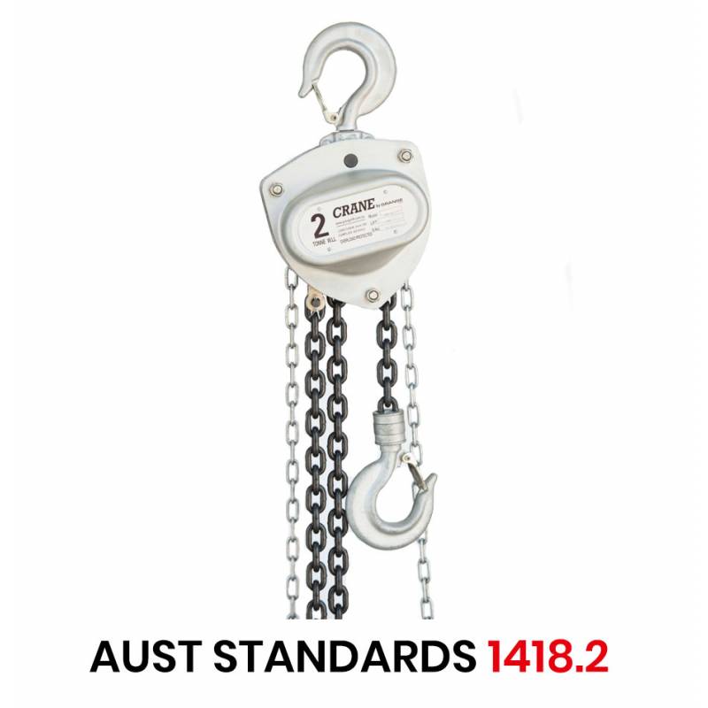 Premium Chain Block 500kg x 3 metre - CC053 β Anything Safety Australia